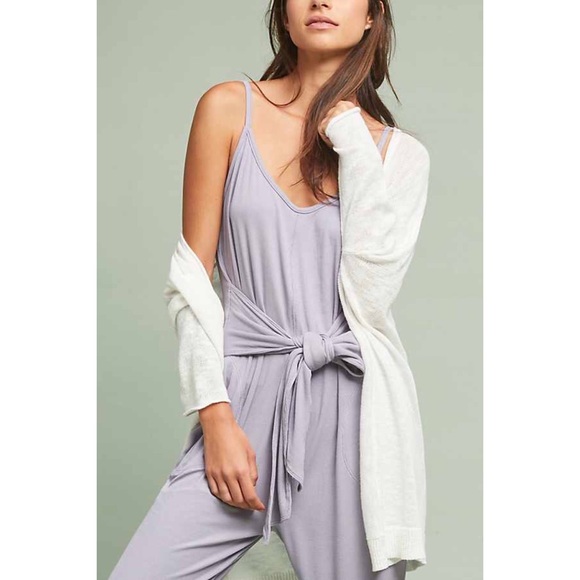 Anthropologie Belted Jumpsuit - Picture 3 of 8